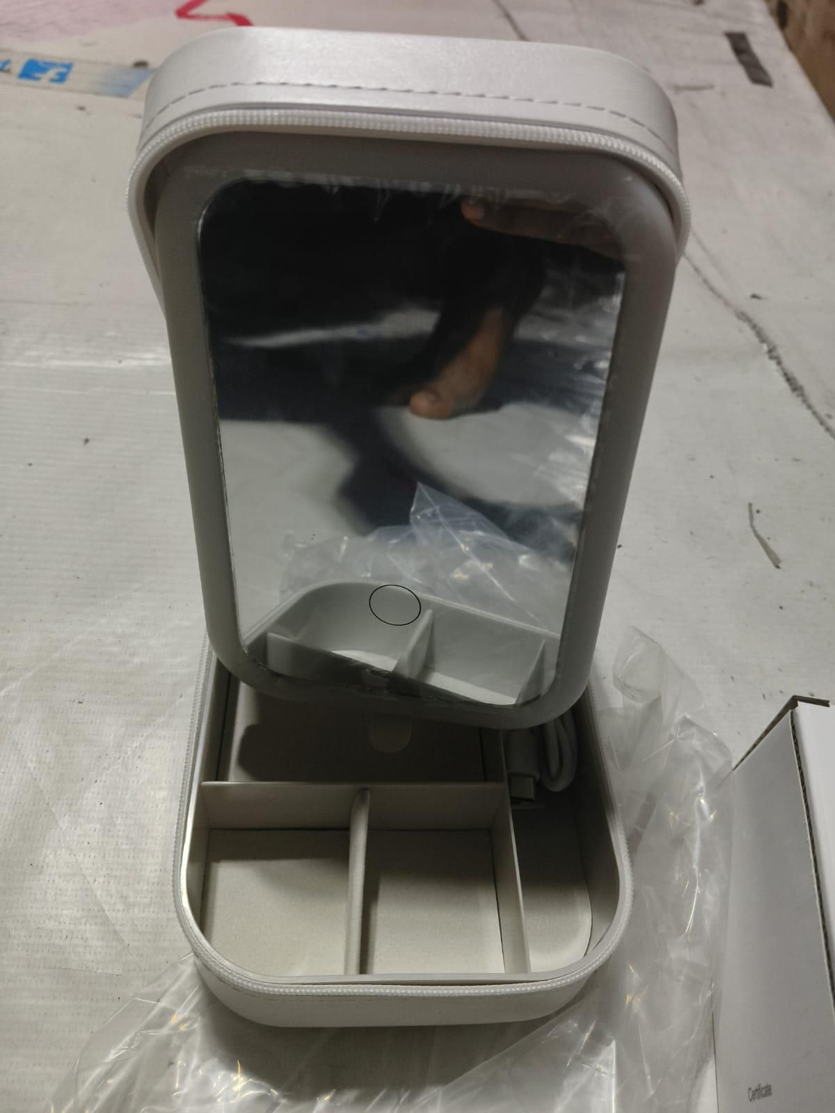 Luxury Jewelry Box with LED Mirror | Perfect Gift for Her