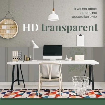Self-Adhesive Transparent Electrostatic Wall Protection Film ,Special Offer: Buy 1 Get 1 Free!